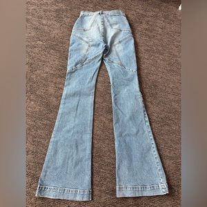 Revice denim star flares size 25 LNUC